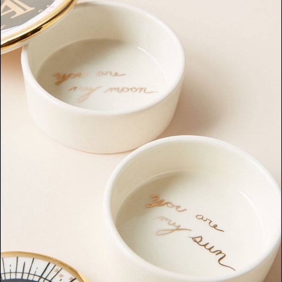 Anthropologie Lyra monogram trinket dish - Picture 3 of 8